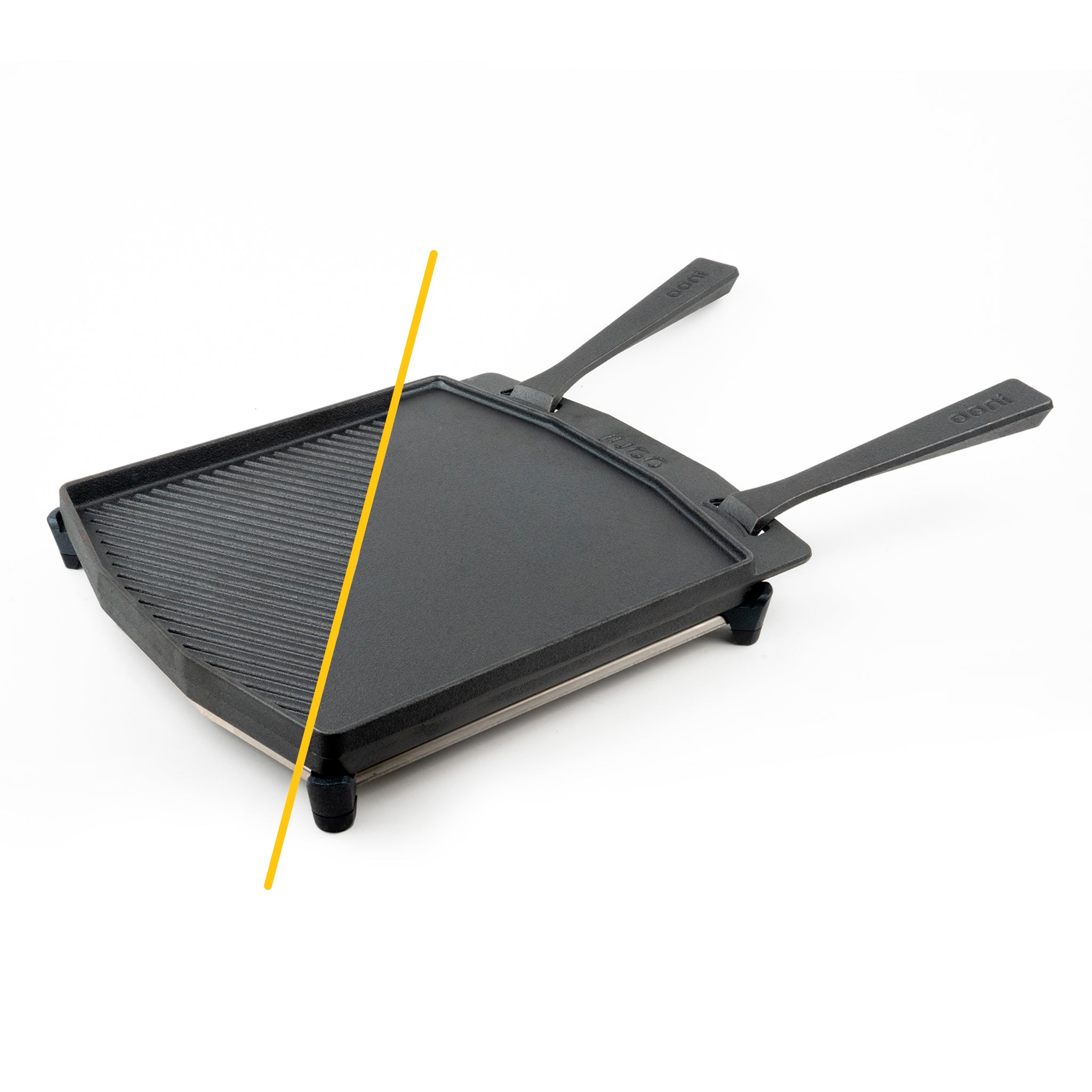 Ooni Dual Sided Grizzler Pan and Skillet Pan Bundle - Image 2
